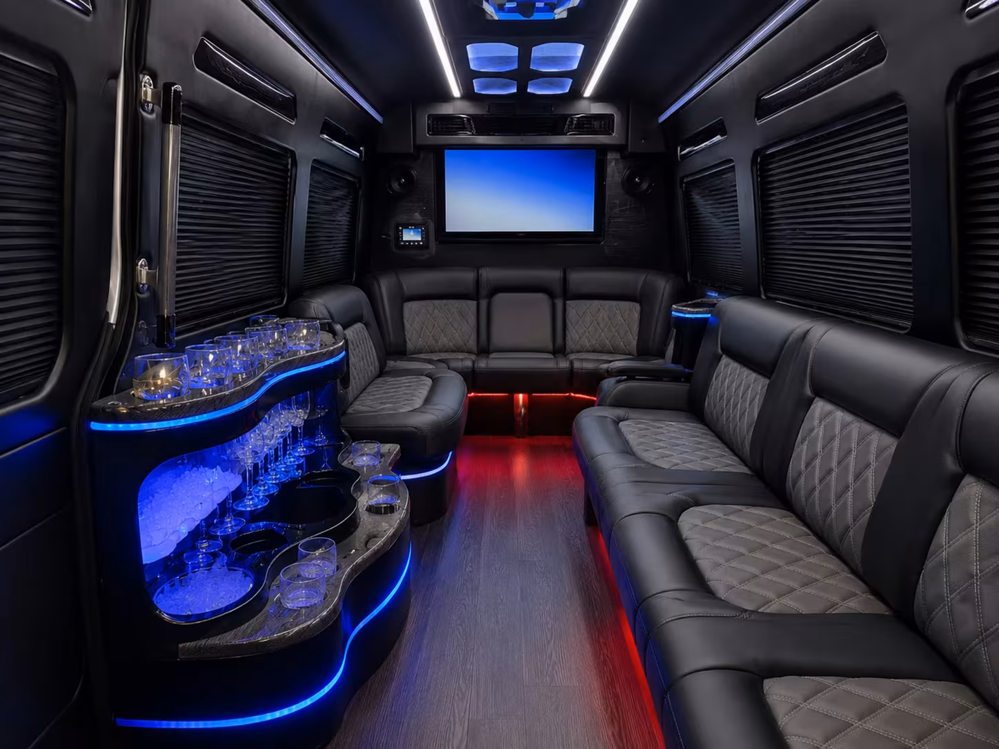 bus rental options for charlotte trips