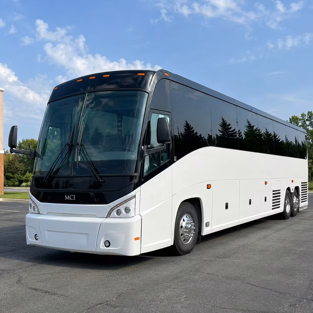college campus tour bus rentals out of charlotte