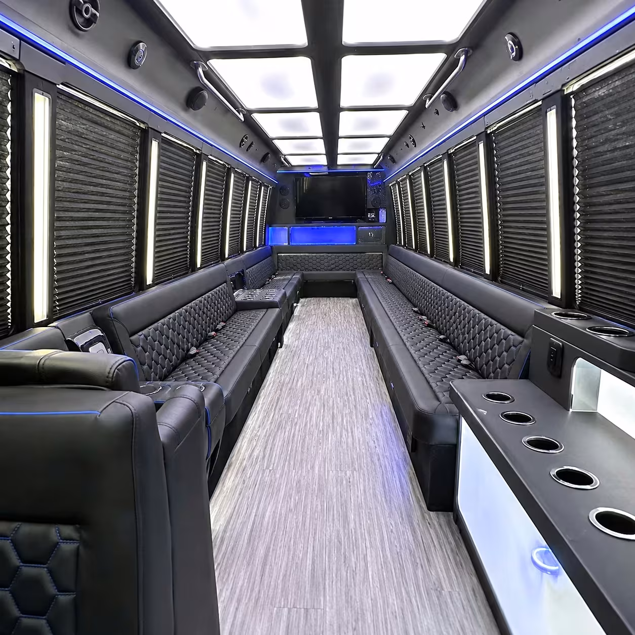 party bus interior