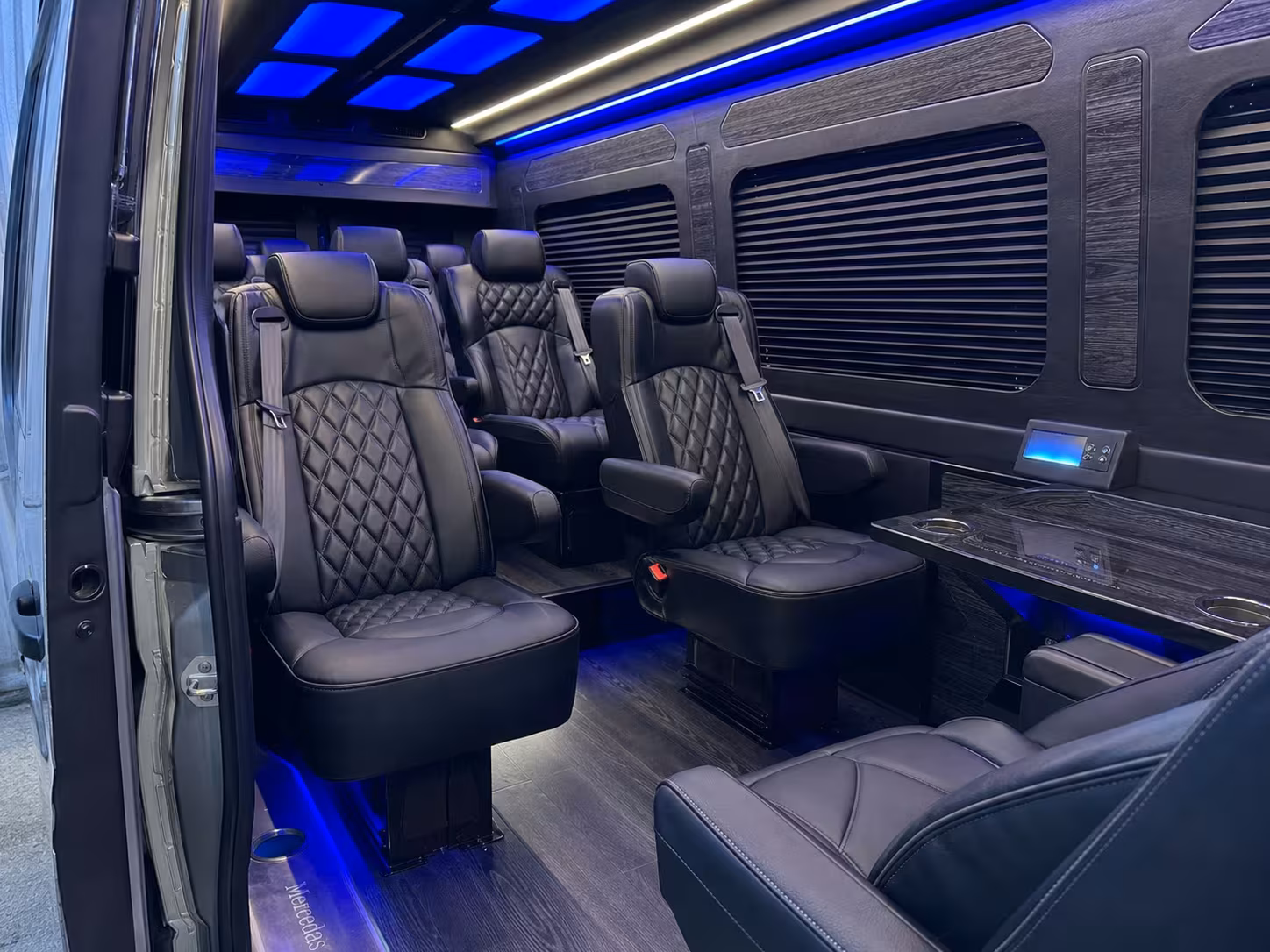 sprinter van transportation for groups and events across charlotte