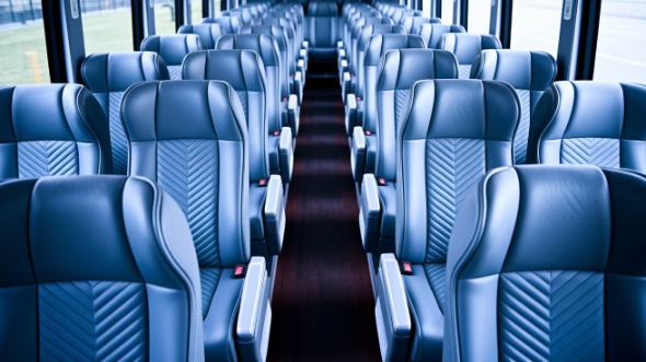 55 passenger charter bus interior kannapolis