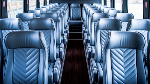 56 passenger charter bus interior kannapolis