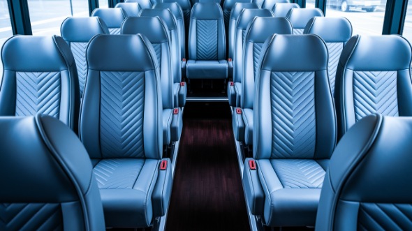 charlotte 30 passenger minibus inside