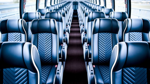 charlotte 50 passenger charter bus rental