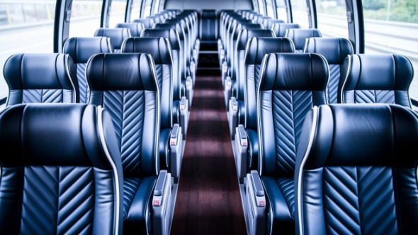 charlotte 55 passenger charter bus rental