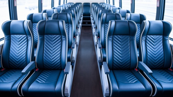 charlotte 56 passenger charter bus rental