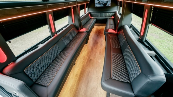 party bus rental interior kannapolis